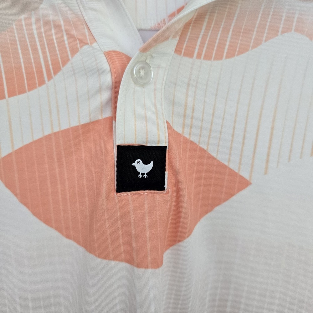 Bad Birdie Golf Polo Shirt Mens Abstract Pattern Short Sleeve XXL‎ - Picture 3 of 6